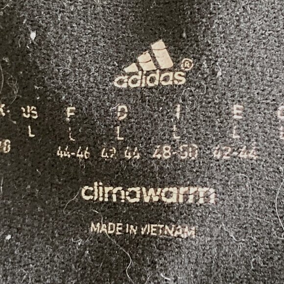 Adidas Climawarm black leggings / tights / pants, winter, brushed / fleece lined - Picture 5 of 6